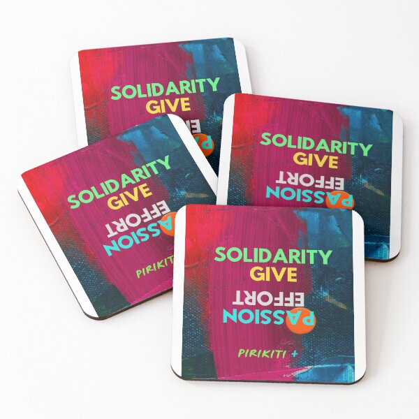 Item preview, Solidarity, give, passion, effort. designed and sold by pirikiti64-.