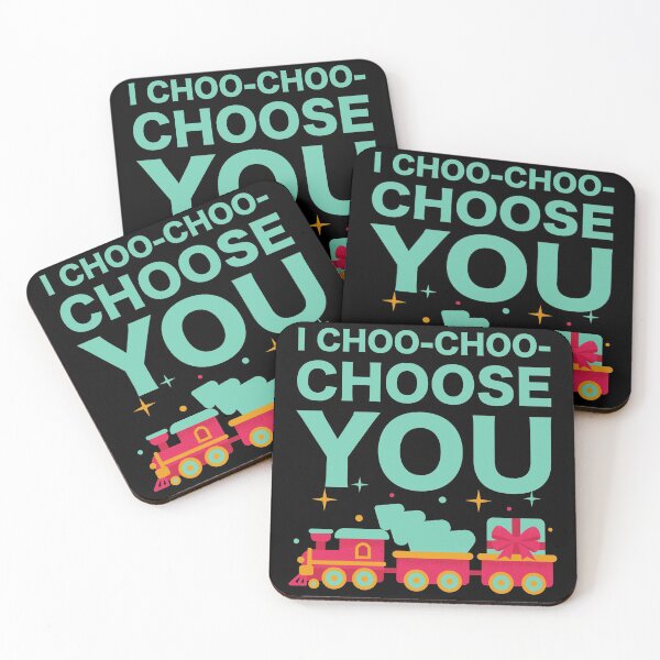 Item preview, I Choo Choo Choose You Funny Friend Mother Husband Parent Girlfriend Boyfriend Train Driver Gift  designed and sold by cattiktoks1718.