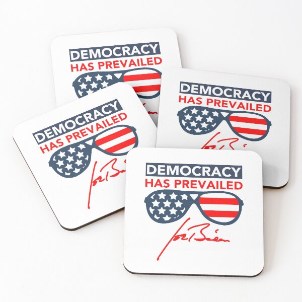Item preview, Joe Biden - Democracy has Prevailed - Signature designed and sold by Thelittlelord.