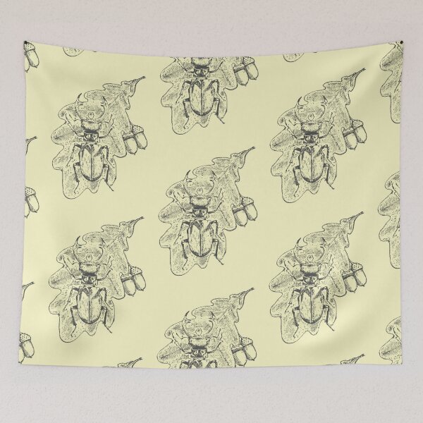 Item preview, European stag beetle -Lucanus cervus -bugs designed and sold by StudioViArt.