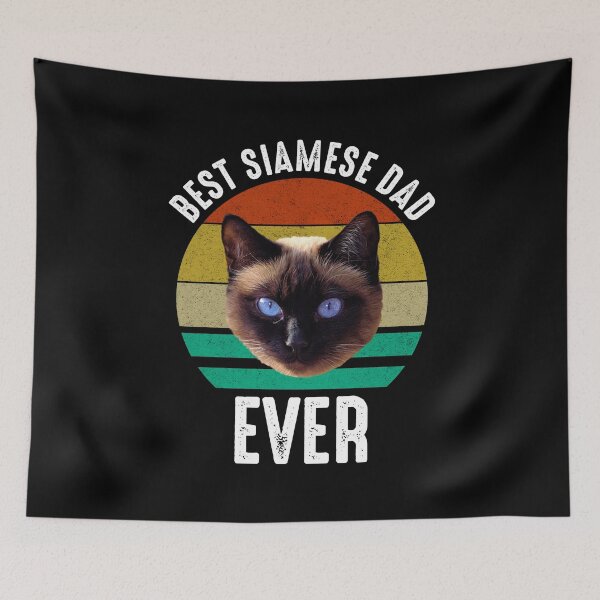 Item preview, Best Siamese Dad Ever designed and sold by Cat Lady Designs.