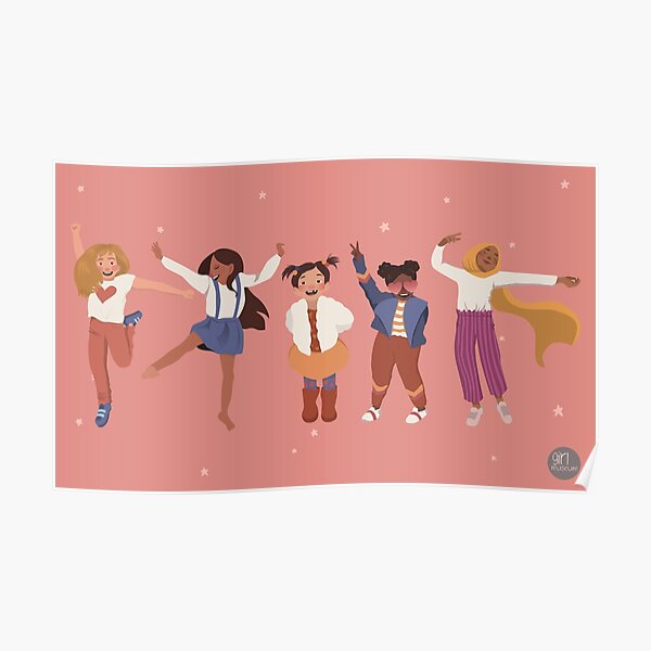 Celebrate Girlhood Poster