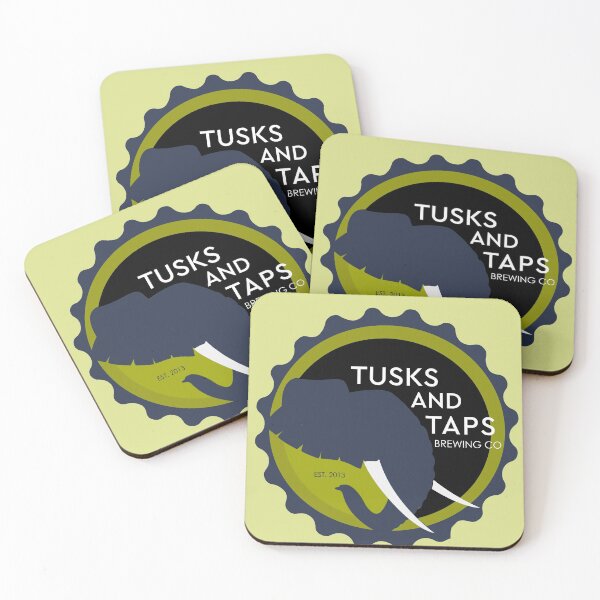 Item preview, Tusks & Taps Brew designed and sold by gabdefazio.