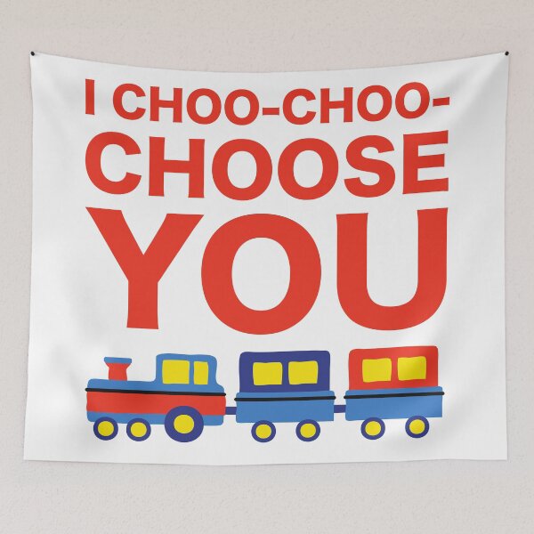 Item preview, I Choo Choo Choose You Funny Friend Mother Husband Parent Girlfriend Boyfriend Train Driver Gift  designed and sold by cattiktoks1718.