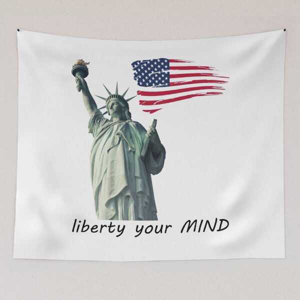 Item preview, liberty statue mind designed and sold by NiceShirtY.