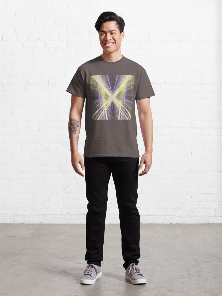 Alternate view of Linify Yellow butterfly Classic T-Shirt