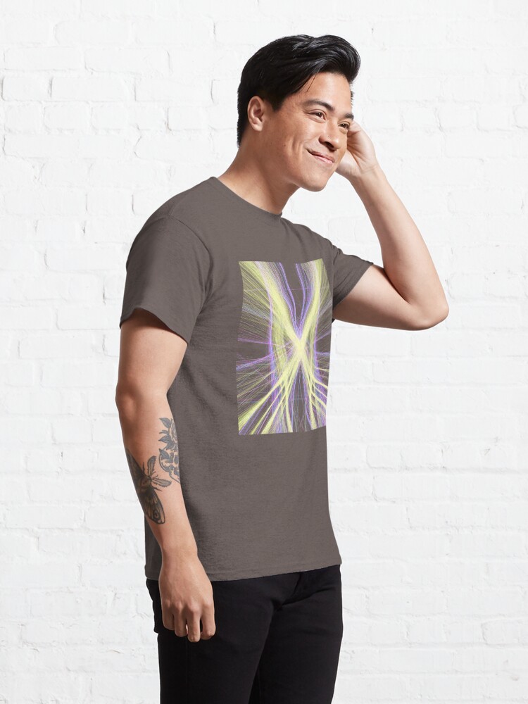 Alternate view of Linify Yellow butterfly Classic T-Shirt