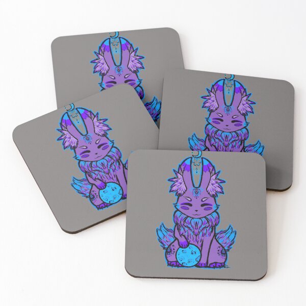 Item preview, Vibrant Tsukuyomi Rabbit designed and sold by Salem Scribbles.