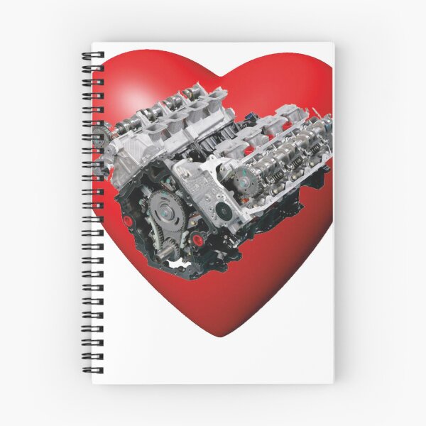 Item preview, v8 engine love heart designed and sold by NiceShirtY.
