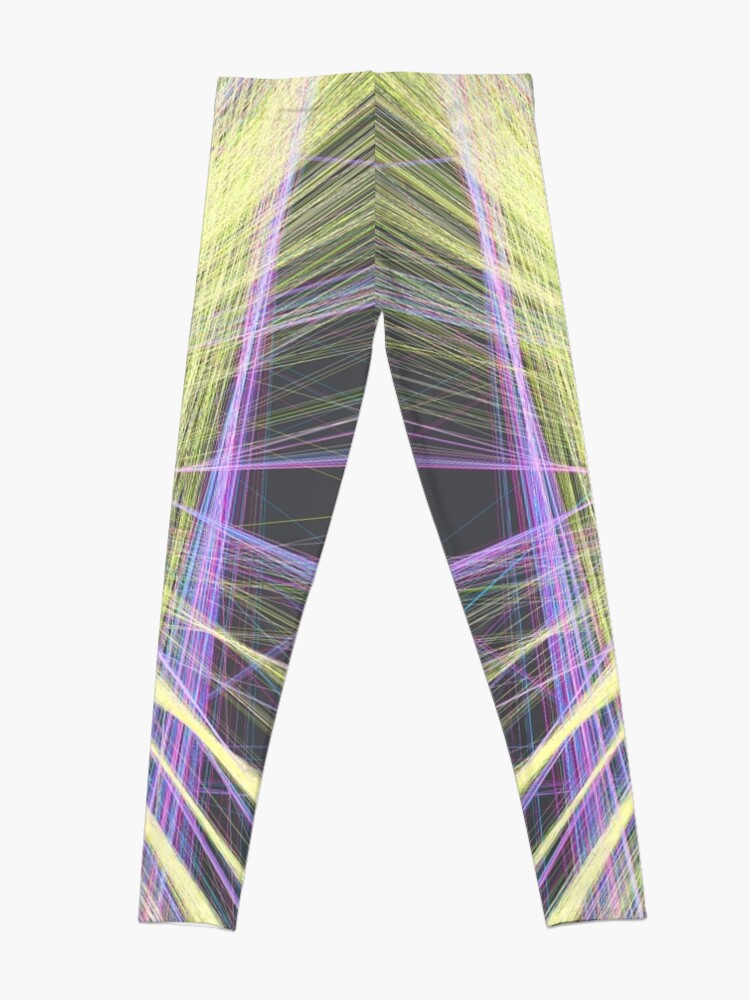 Alternate view of Linify Yellow butterfly Leggings