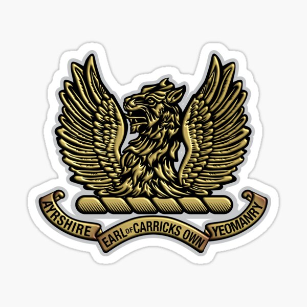 Item preview, AYRSHIRE (EARL OF CARRICK'S OWN) YEOMANRY designed and sold by WOOFANG.