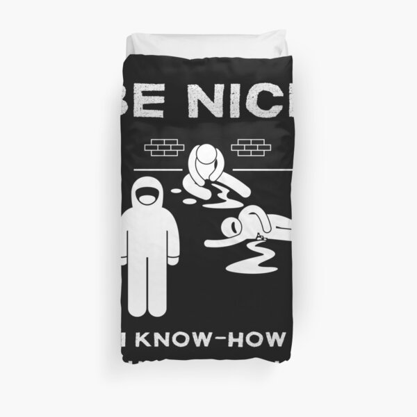 Forensic Scientist funny Duvet Cover