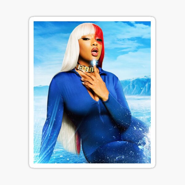 Megan Thee Stallion Loteria Sticker for Sale by Ixchel-Customs