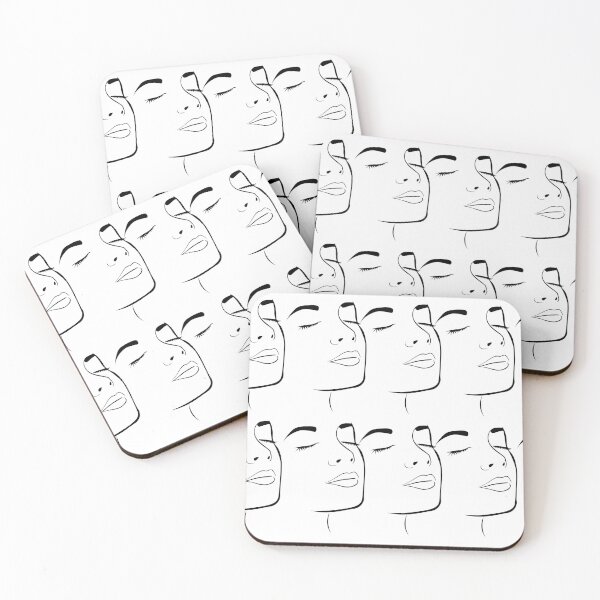 Item preview, Woman Face Outline designed and sold by StrideOrDie.