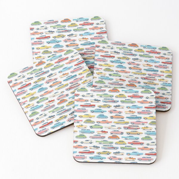 Item preview, Colorful Vintage Cars designed and sold by theodoredesign.