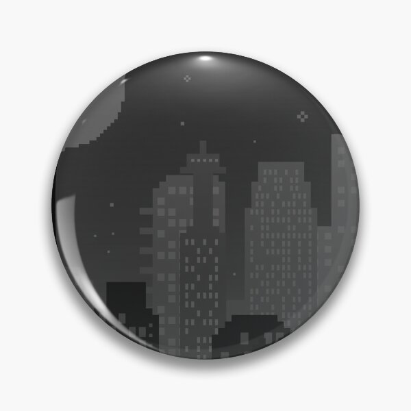 Item preview, noir pixel city  designed and sold by SoulButler.