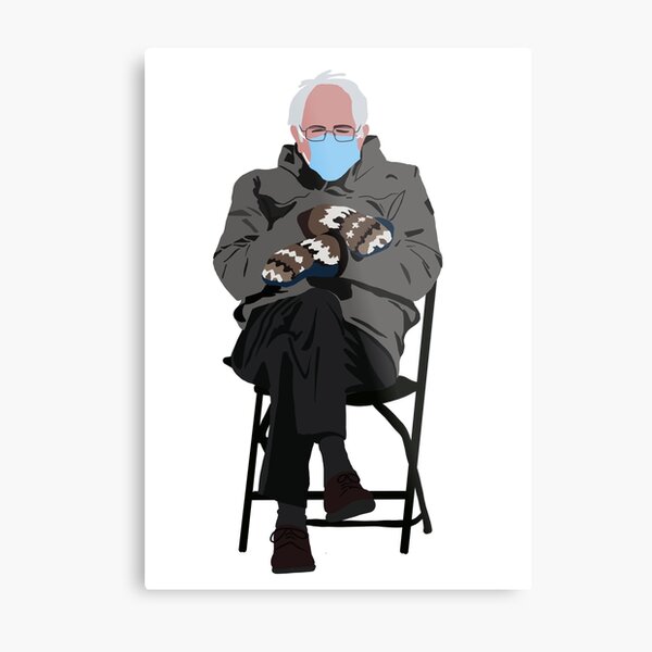 Winter Sanders Metal Print