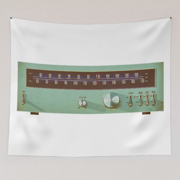 Item preview, Tuner radio - vintage green version designed and sold by PeterADesign.