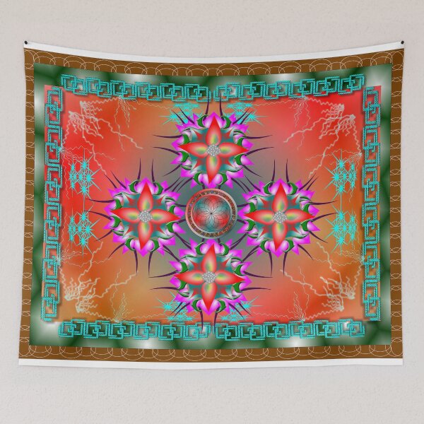 Item preview, Electric flower of life designed and sold by mapz712.