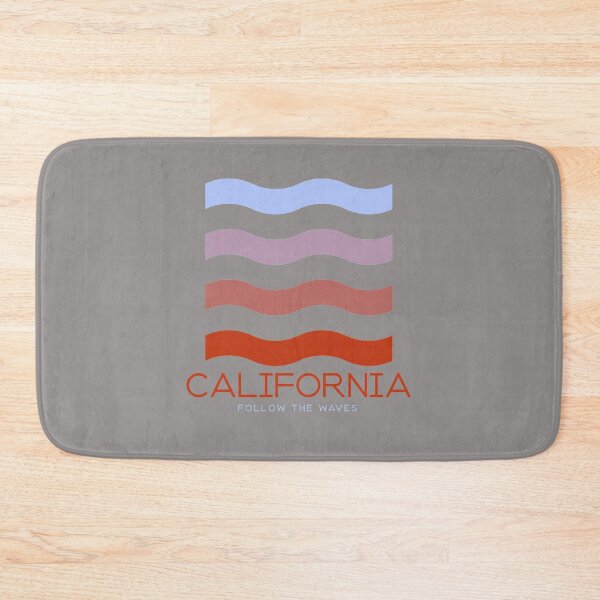 Item preview, CALIFORNIA FOLLOW THE WAVES designed and sold by AndPeace702.