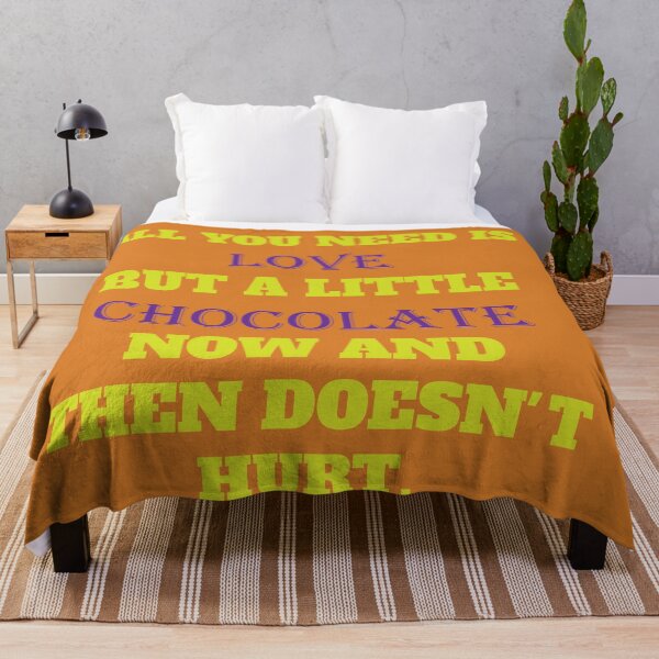 Item preview, All you need is Love But a little Chocolate now and then doesn't hurt - All I need is Love and chocolate - Encouraging Words designed and sold by amrmab.
