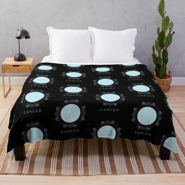 Item preview, Cancer The Crab Cloudy Blue Zodiac Aesthetic designed and sold by LadyZodiac.