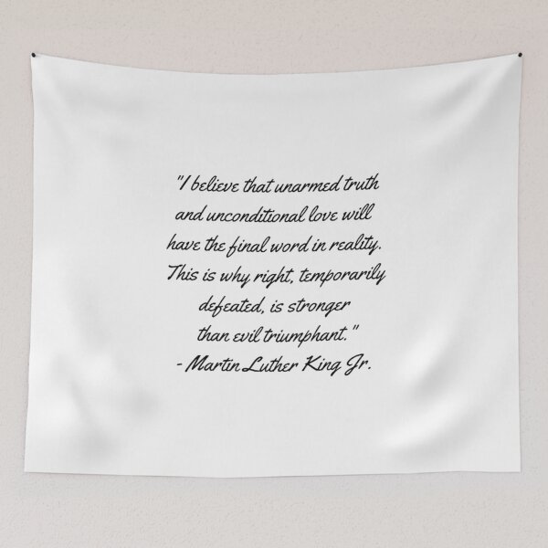 Item preview, Martin Luther King Quote designed and sold by Artistive.