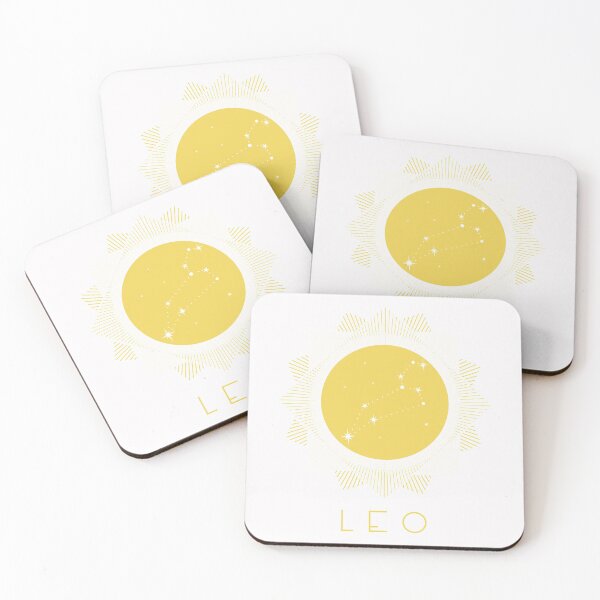 Item preview, Golden Leo The Lion Zodiac Constellation Aesthetic designed and sold by LadyZodiac.