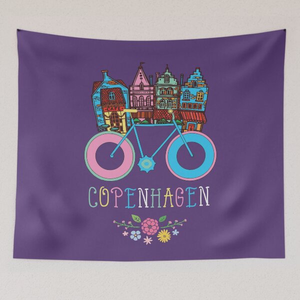 Item preview, Floral Copenhagen Denmark Danish Souvenir designed and sold by MrEddie10.