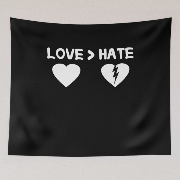 Item preview, Love > Hate - Love Is Greater Than Hate Gift designed and sold by Nouri King.