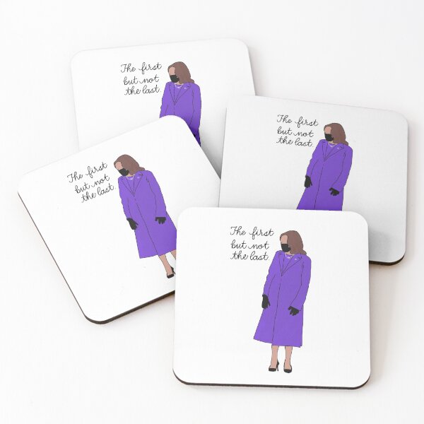 Item preview, Kamala Harris, First but not last designed and sold by mamasbesties.