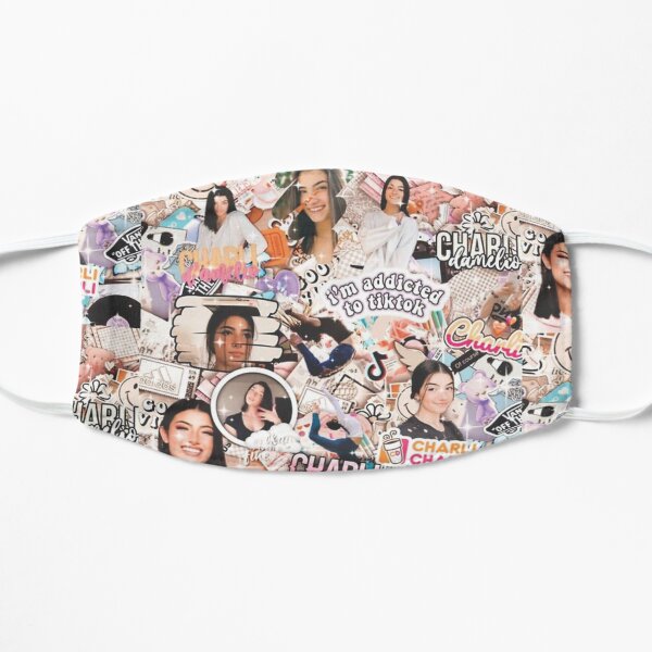 carlie d amelio merch Masque sans plis