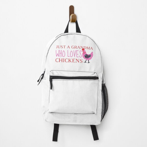 Item preview, Just A Grandma Who Loves Chicken Pink designed and sold by SweetAndSpice.
