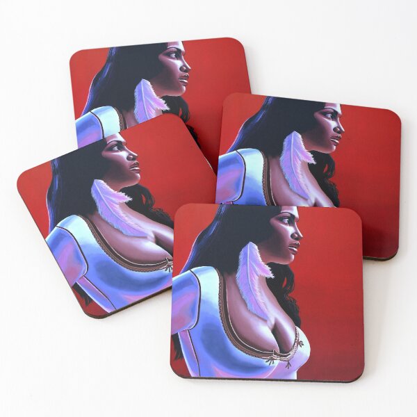 Item preview, Rosario Dawson Painting designed and sold by PaulMeijering.