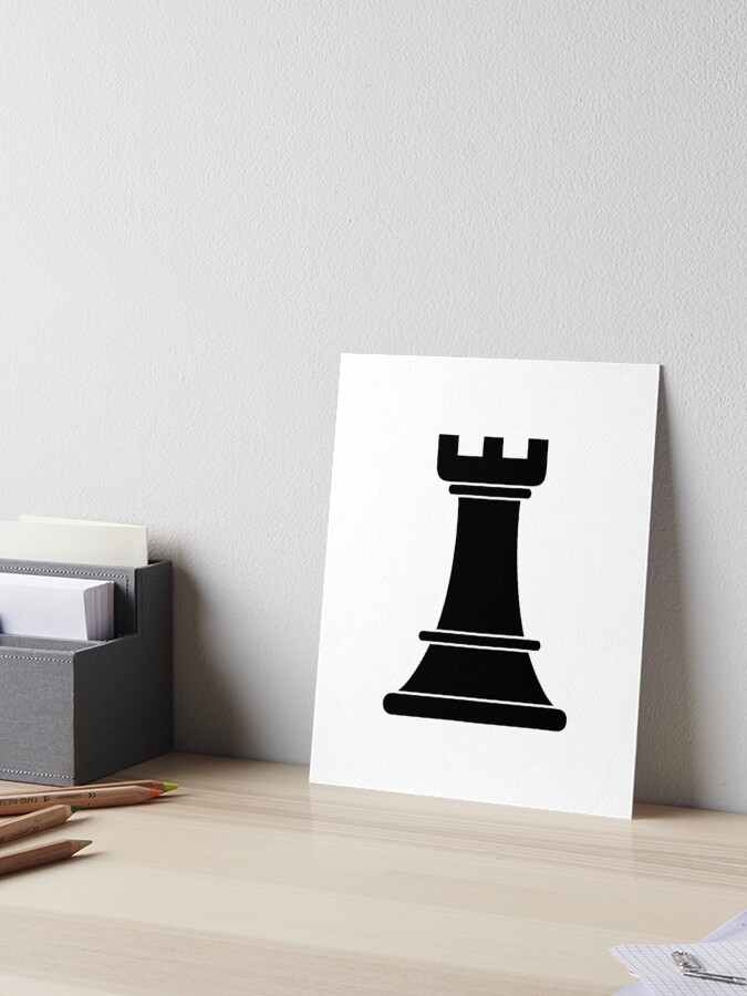 Chess Rook Wall Art for Sale