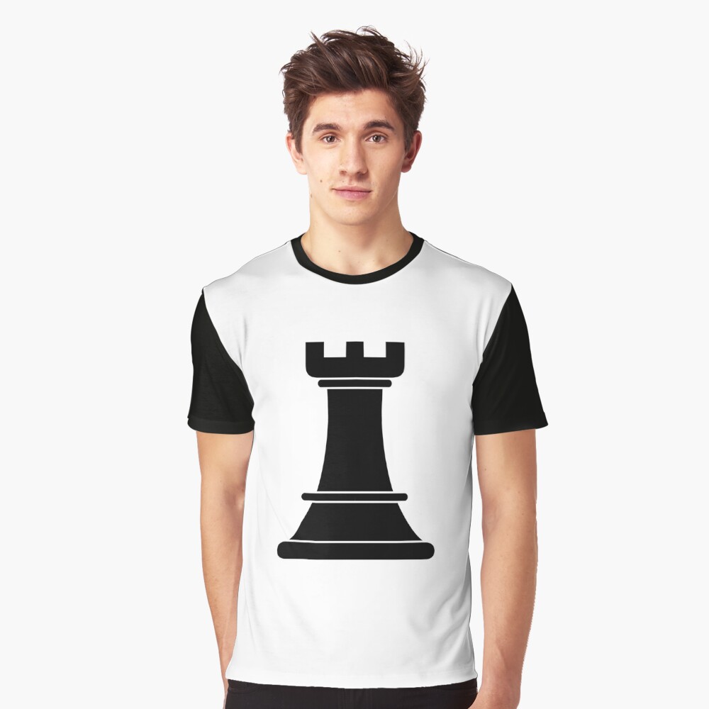 Rook Castle Chess Stroke PNG & SVG Design For T-Shirts