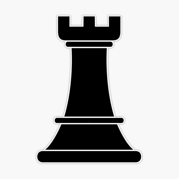 Rook Castle Chess Stroke PNG & SVG Design For T-Shirts