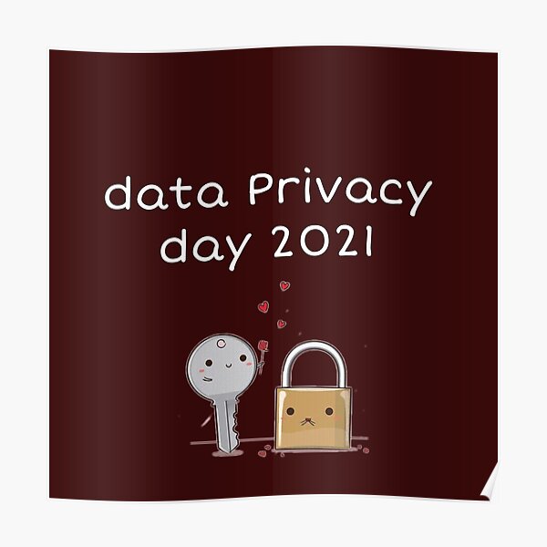 Data Privacy Day 2021 Poster By Elmargaoui Redbubble