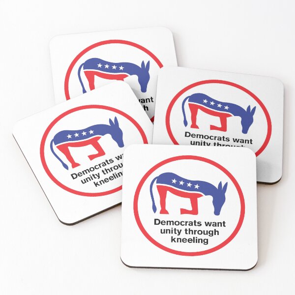 Item preview, Democrats want unity through kneeling designed and sold by redbruhl.