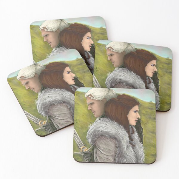 Item preview, Geralt y Yennefer designed and sold by Rhys Willis.