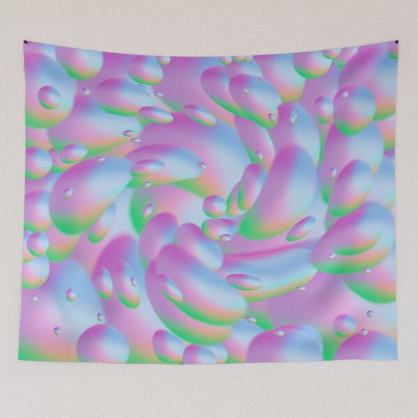 Item preview, Fizzy Pop Lava Lamp - Pastel Gradient Bubble Twirl designed and sold by 10kwas.