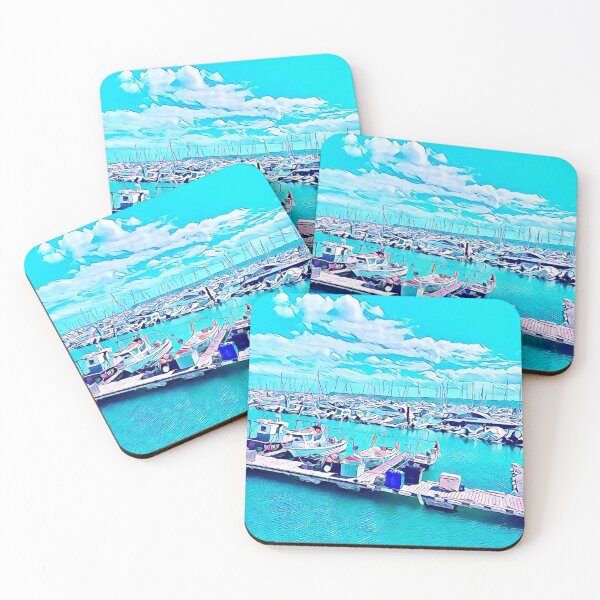 Item preview, Torquay Marina - art print designed and sold by Nicfearn86.