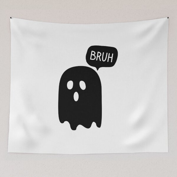 Item preview, Ghost bruh funny -2- designed and sold by MrMouadBoughaba.