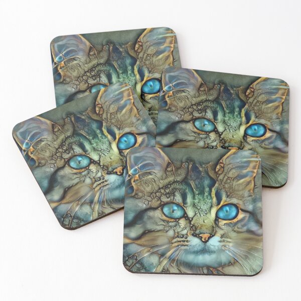 Item preview, In April We Wear  Blue/Lovely blue color pattern#,You Mess With The Meow Meow you get this Peow Peow designed and sold by KAMRAN HASSAN.