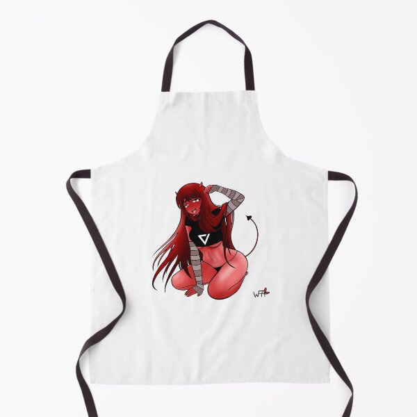 Item preview, Laika Crop Top Devil designed and sold by wildfernart.