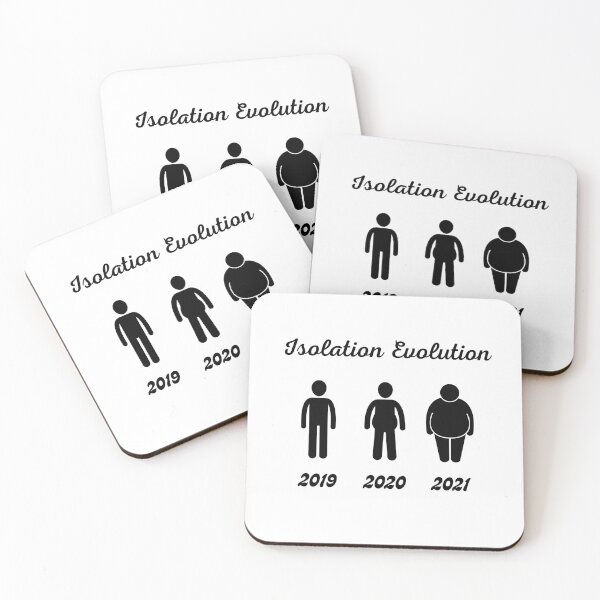 Item preview, Isolation Evolution Funny Social Isolation designed and sold by Presto Prints Design.