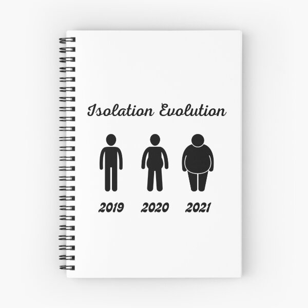 Item preview, Isolation Evolution Funny Social Isolation designed and sold by Presto Prints Design.