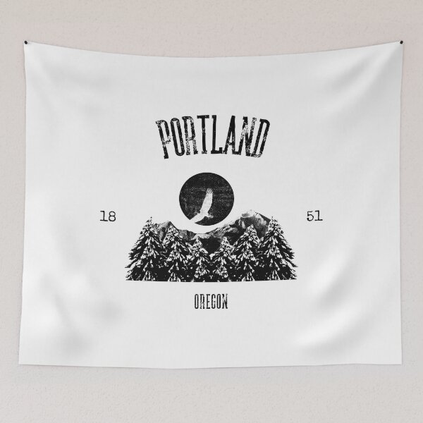 Item preview, Portland Oregon Forest Hawk Collection designed and sold by VHIndy-Tees.
