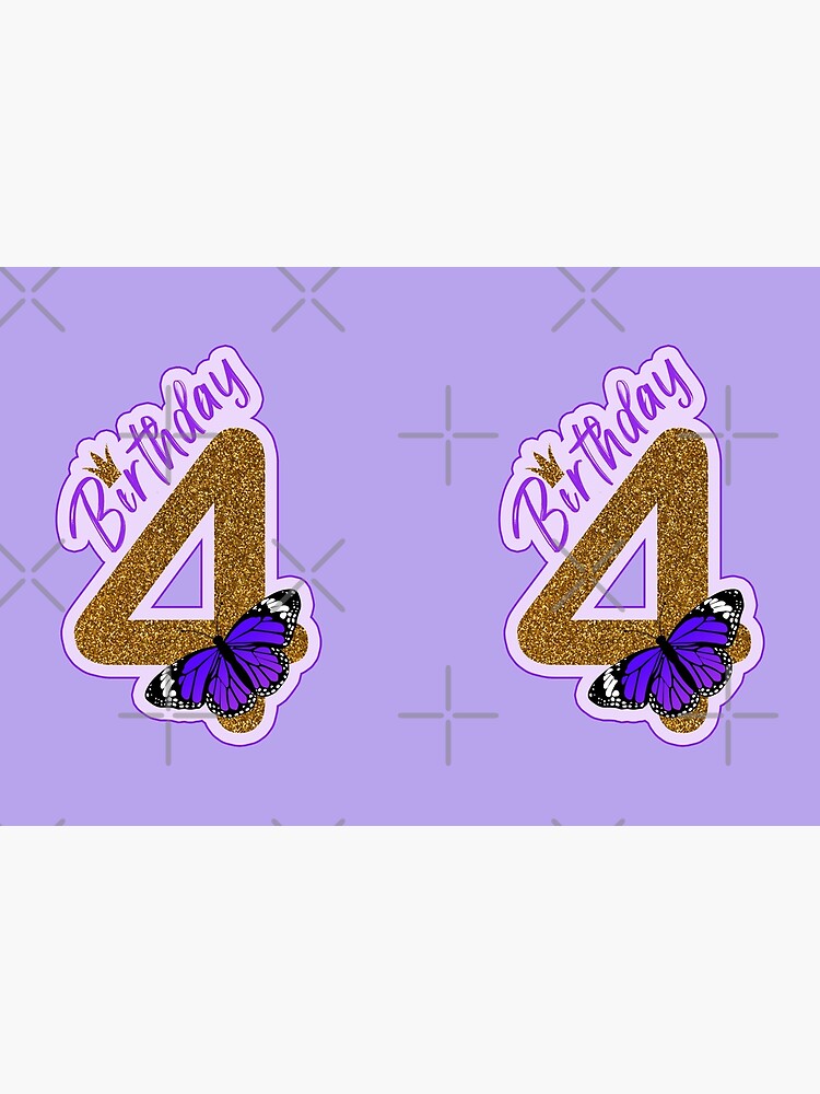 purple-and-golden-glitter-butterfly-birthday-4-years-journal-for-sale-by-between-clouds-redbubble