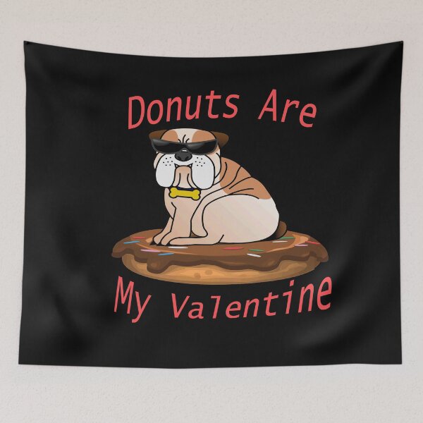 Item preview,  Donuts are My Valentine-holidays designed and sold by merchfun2.